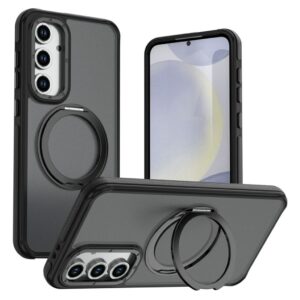 Samsung Galaxy S26 FE Skal med magnetisk ring - Svart