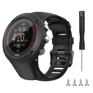 Suunto Ambit Silikonarmband - Svart