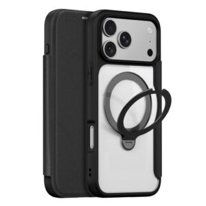 DUX DUCIS iPhone 18/17 Pro Max MagSafe Fodral ring-ställ - Svart