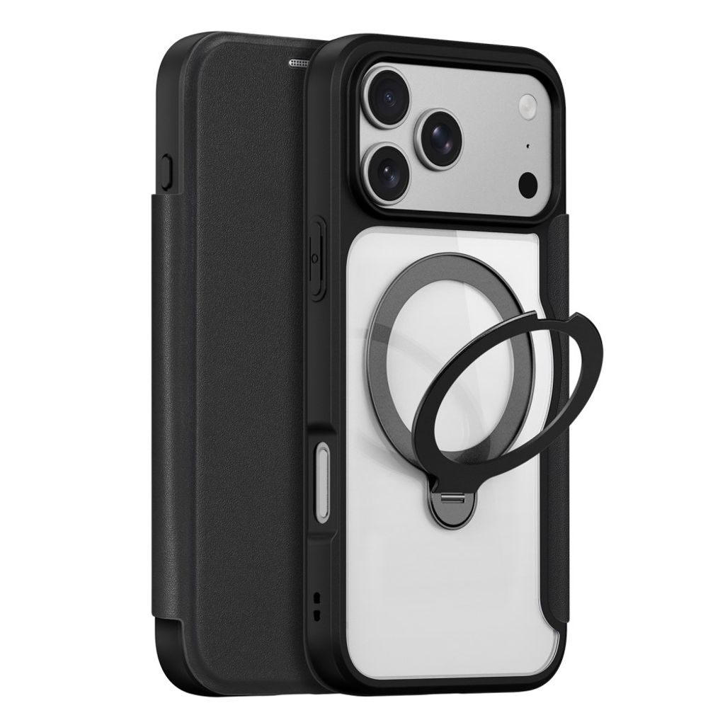 DUX DUCIS iPhone 18/17 Pro Max MagSafe Fodral ring-ställ - Svart