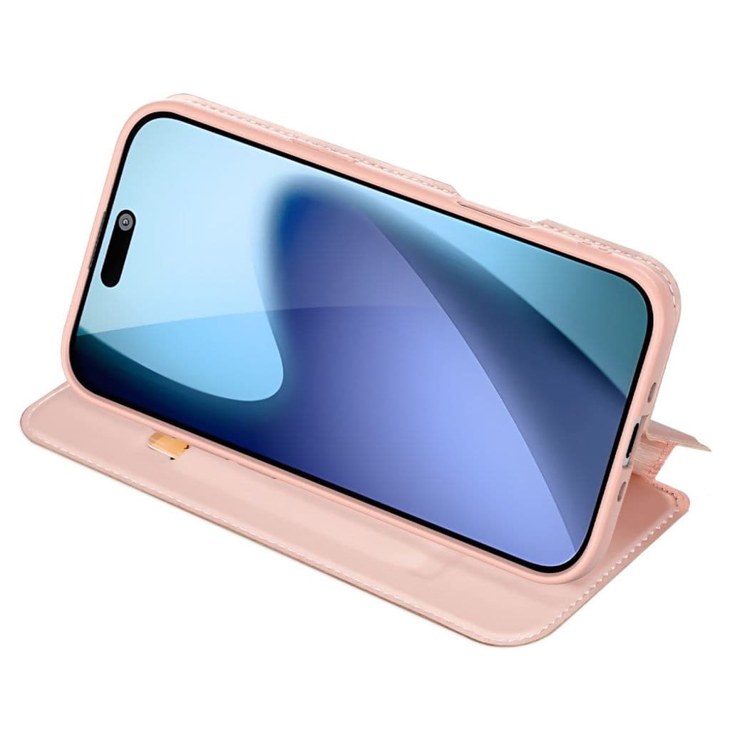 DUX DUCIS iPhone Air Fodral med stativ - Rosa - Bild 5