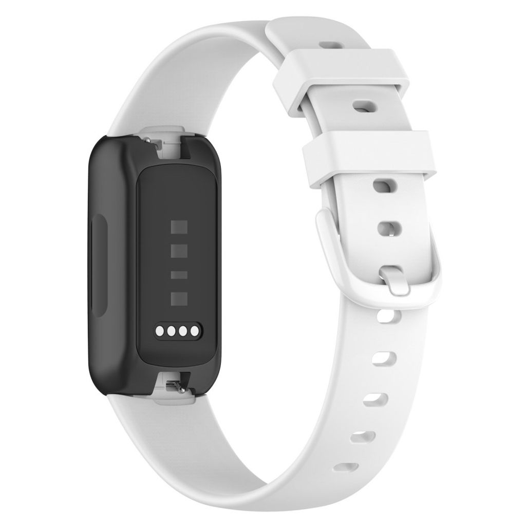 Fitbit Inspire 3 Silikonarmband storlek L - Vit