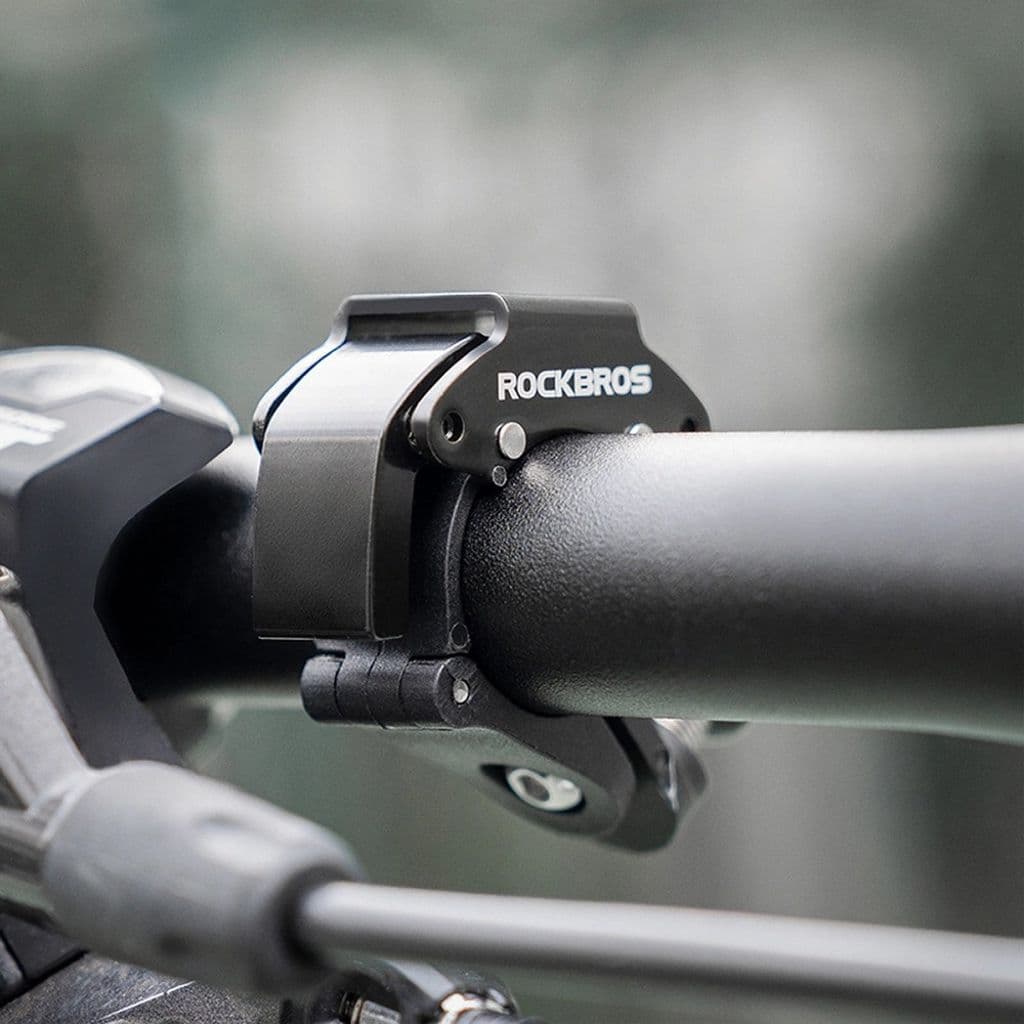 Rockbros C-formad cykelklocka - svart - Bild 4