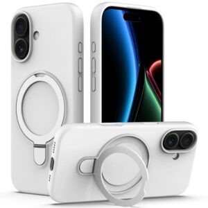 iPhone 17 MagSafe Skal med stödben - Vit