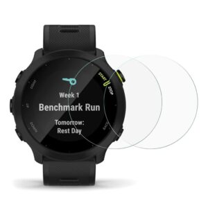 Garmin Forerunner 55 Skärmskydd i härdat glas 2-pack - Transparent