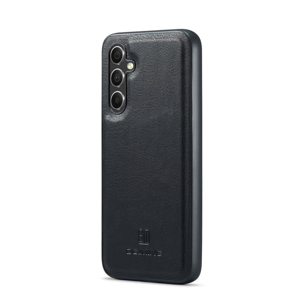 DG.MING Samsung Galaxy S24 FE Avtagbart Plånboksskal - Svart - Bild 13