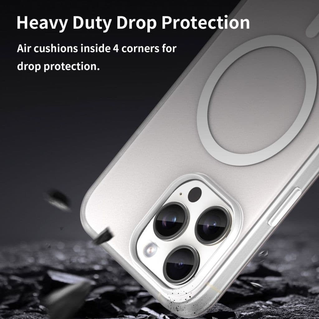 iPhone 15 Pro Max Skal med MagSafe - Vit - Bild 8