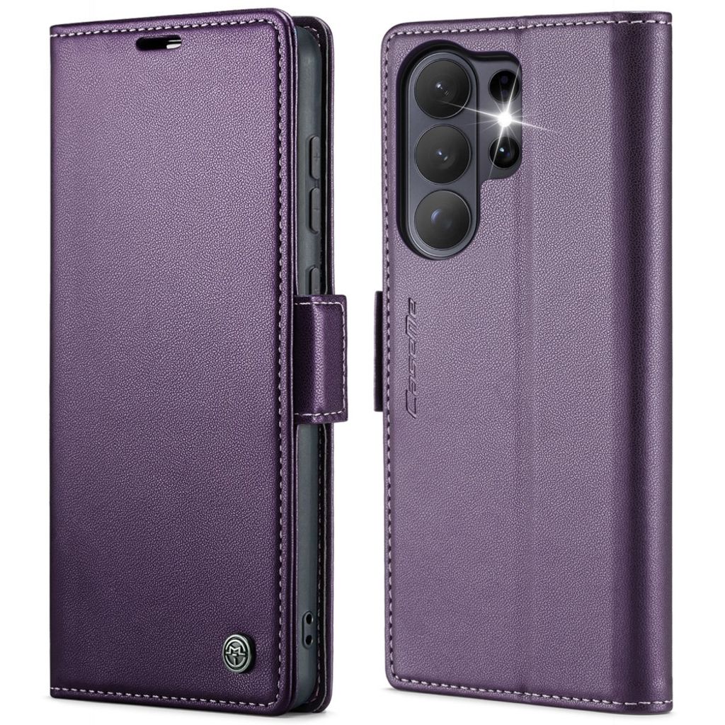 CASEME Samsung Galaxy S26 Ultra Plånboksfodral RFID-skydd - Lila