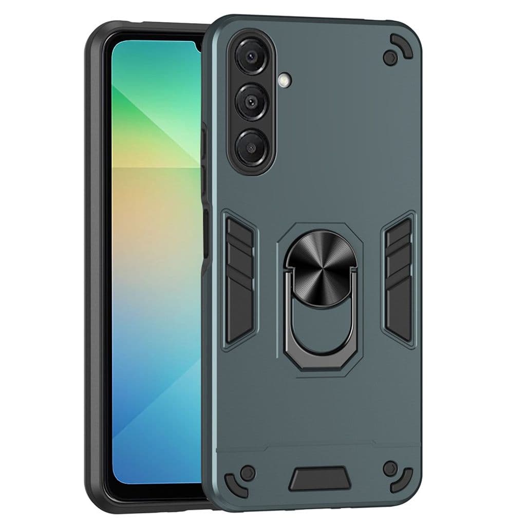 Samsung Galaxy A17 5G Skal med Ringhållare - Grön