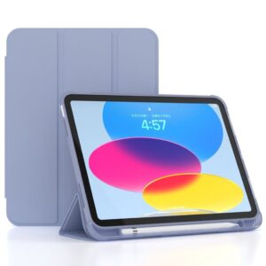 iPad A16 11" 2025/10.9" 2024 Tri-Fold Fodral med pennhål - Lila