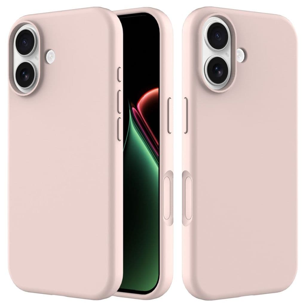 iPhone 17 Silikonskal - Rosa