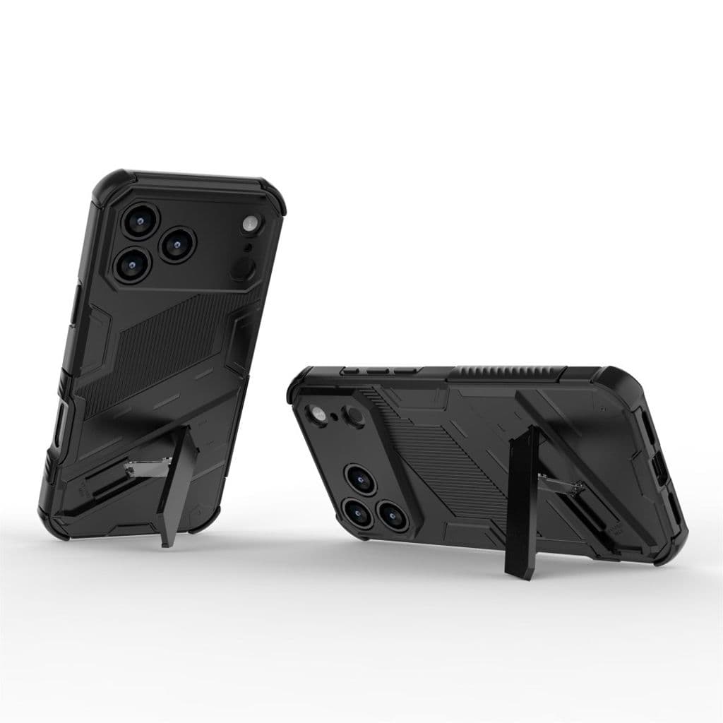 iPhone 17 Pro Skal med Stativ - Svart - Bild 2