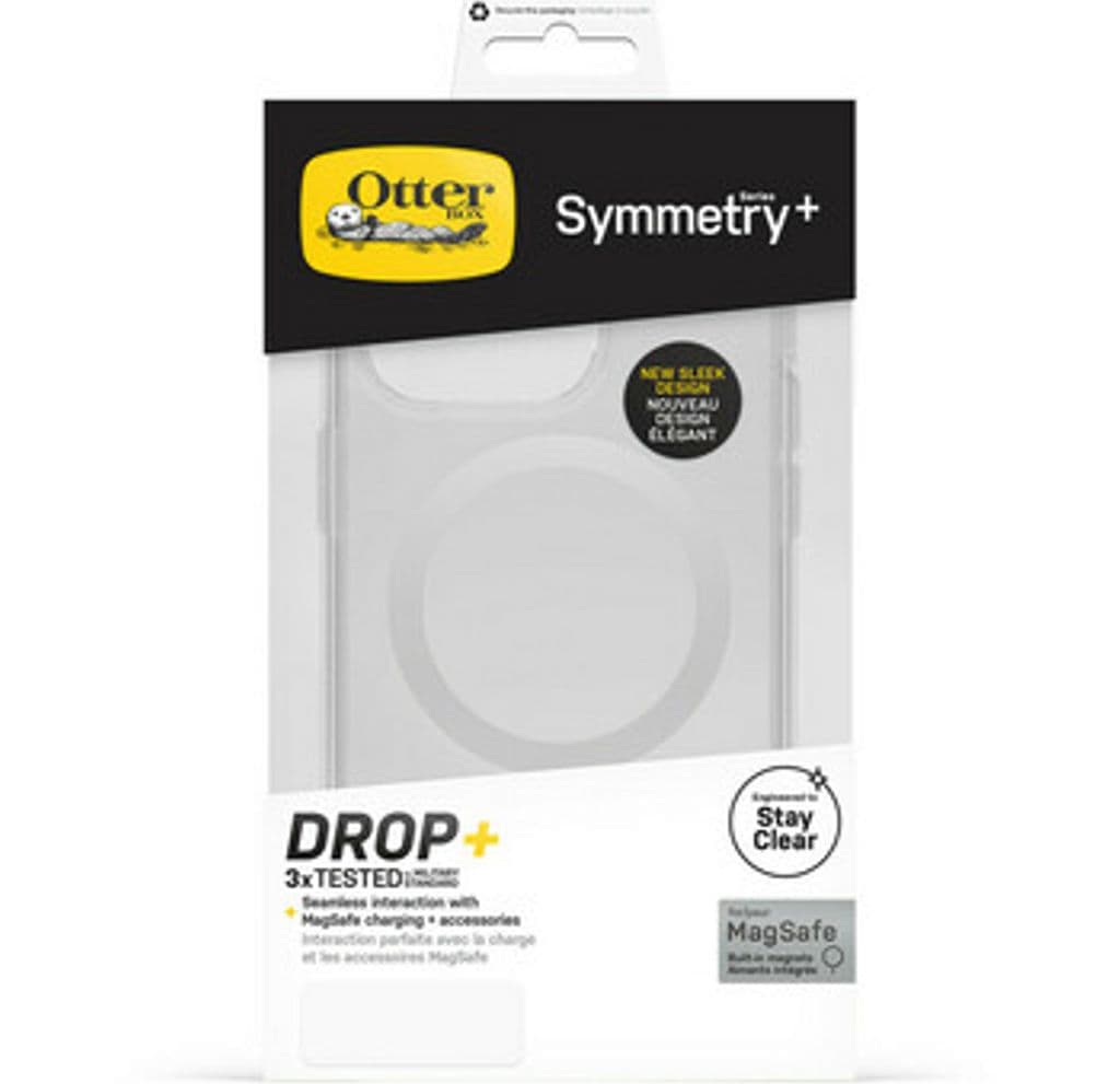 OtterBox Symmetry Plus Clear Apple iPhone 14 Plus skal - Genomskinlig - Bild 4
