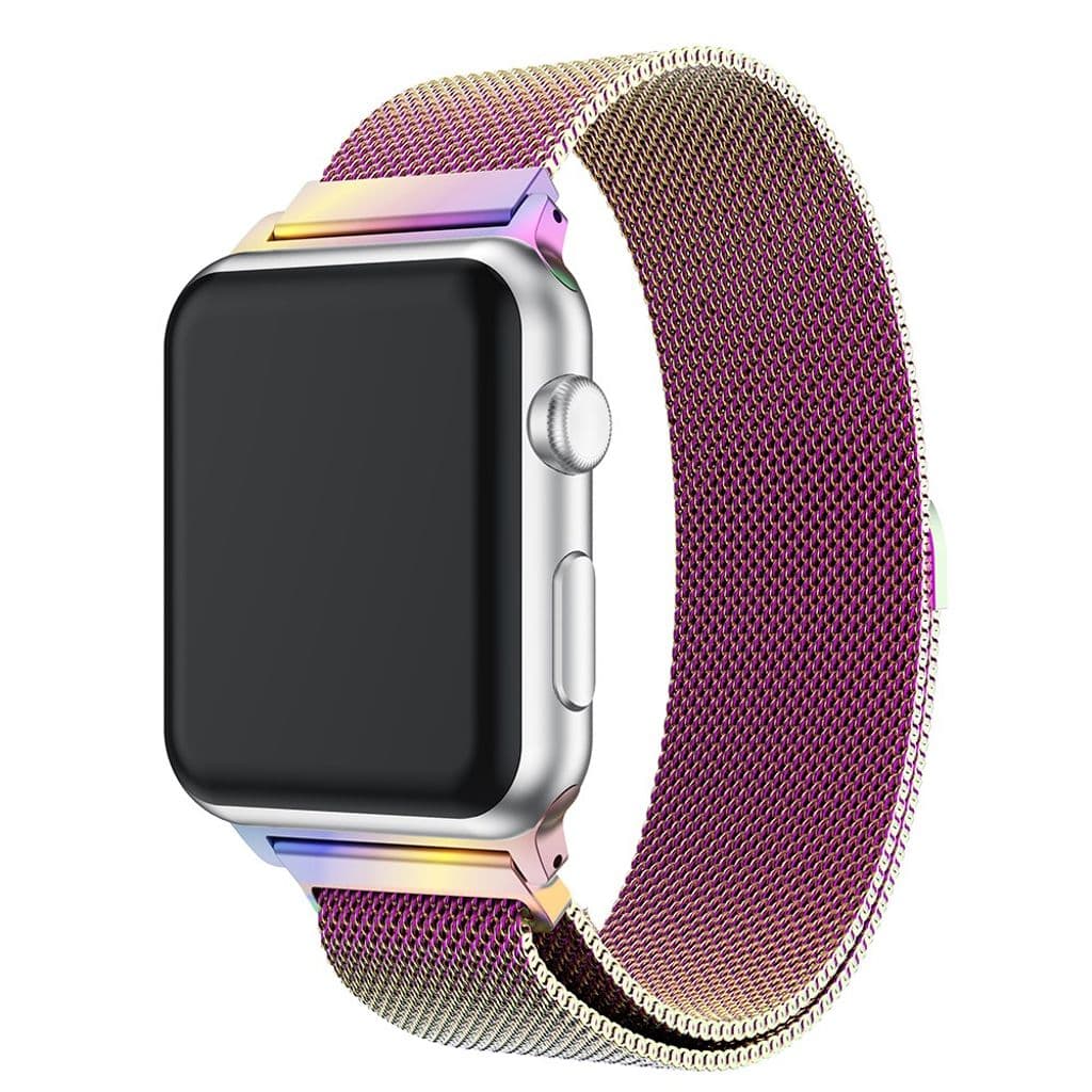 Apple Watch 38/40/41/42mm Milanese Klockarmband - Flerfärgad