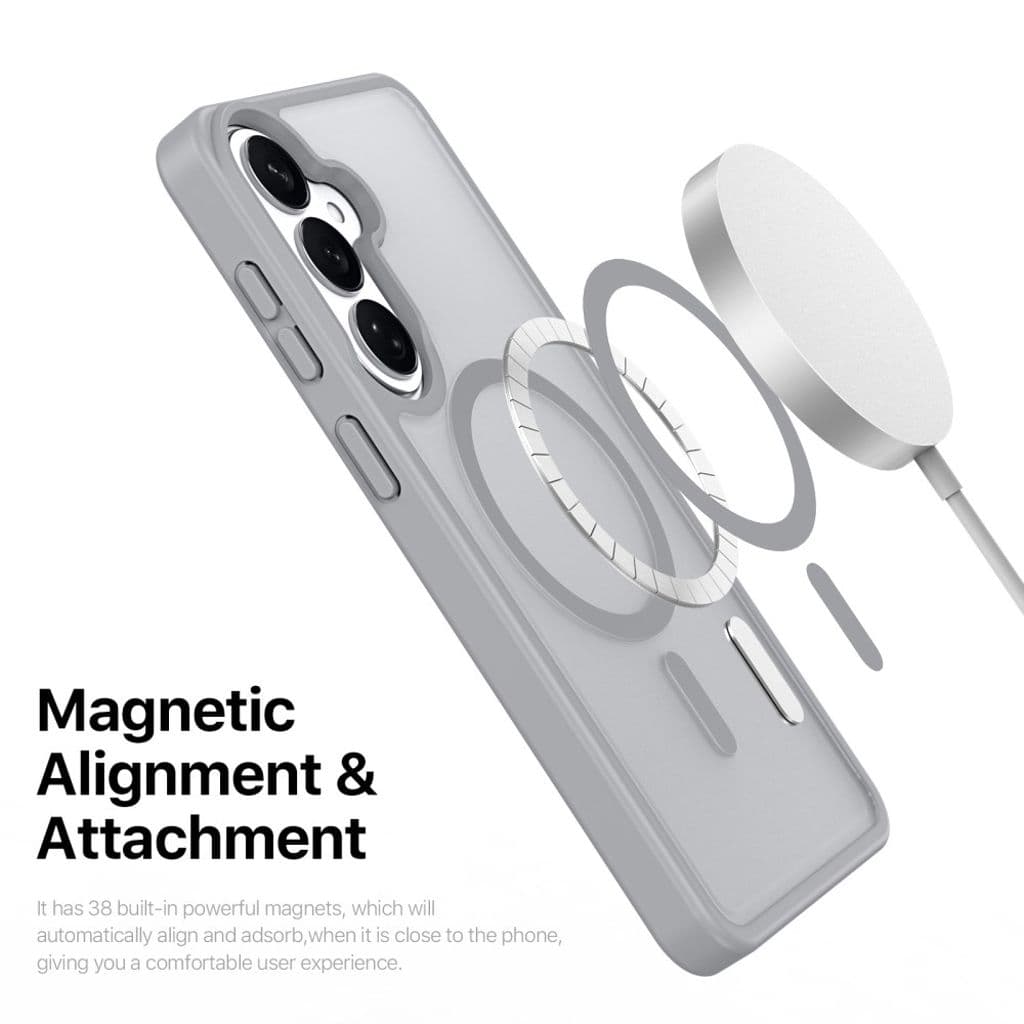 DUX DUCIS Samsung Galaxy S26 MagSafe-skal – Grå - Bild 6