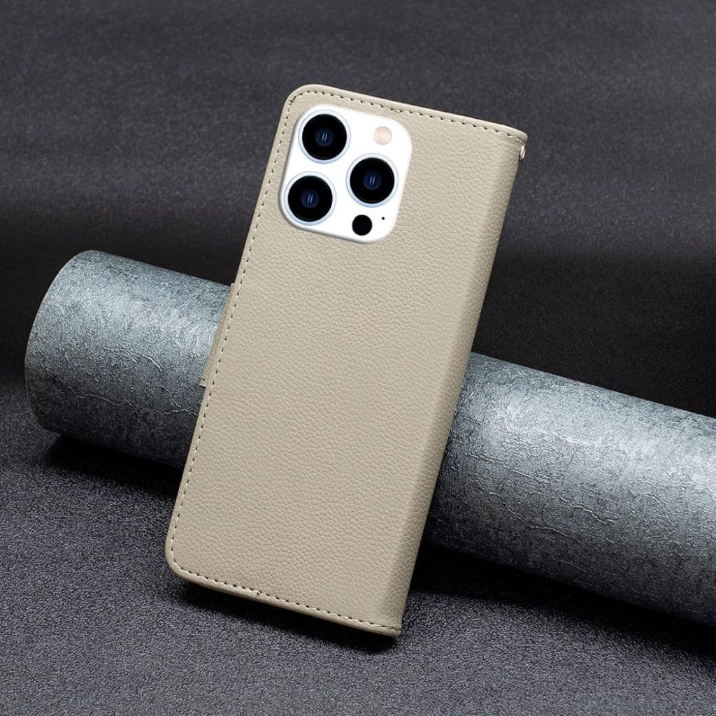 iPhone 16 Pro Fodral med Stativ - Grå