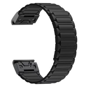Garmin Fenix 8/Fenix 8 Pro/Fenix E Armband Silikon - Svart
