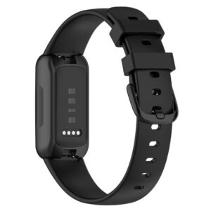 Fitbit Inspire 3 Silikonarmband storlek L - Svart