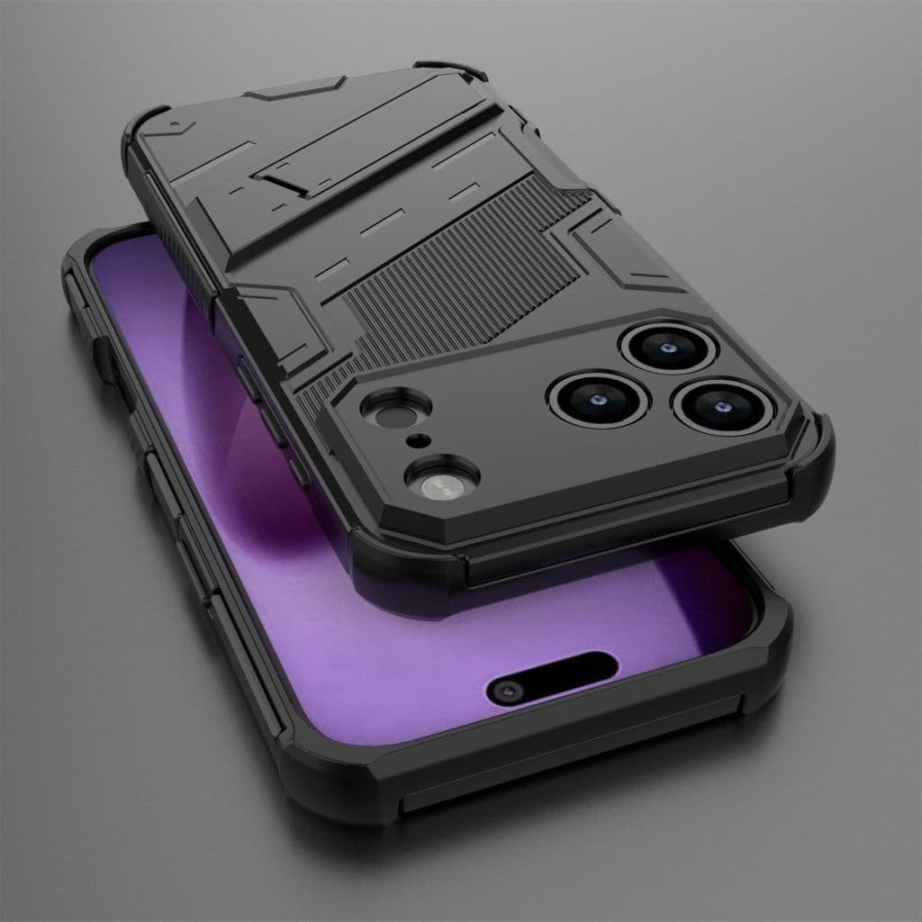 iPhone 17 Pro Skal med Stativ - Svart - Bild 6