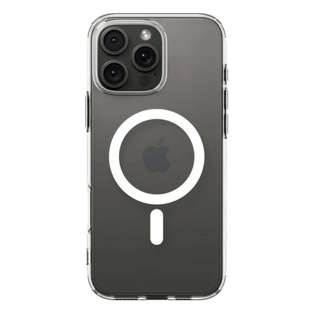 Spigen iPhone 16 Pro Ultra Hybrid MagSafe Skal - Transparent / Hvit - Bild 5