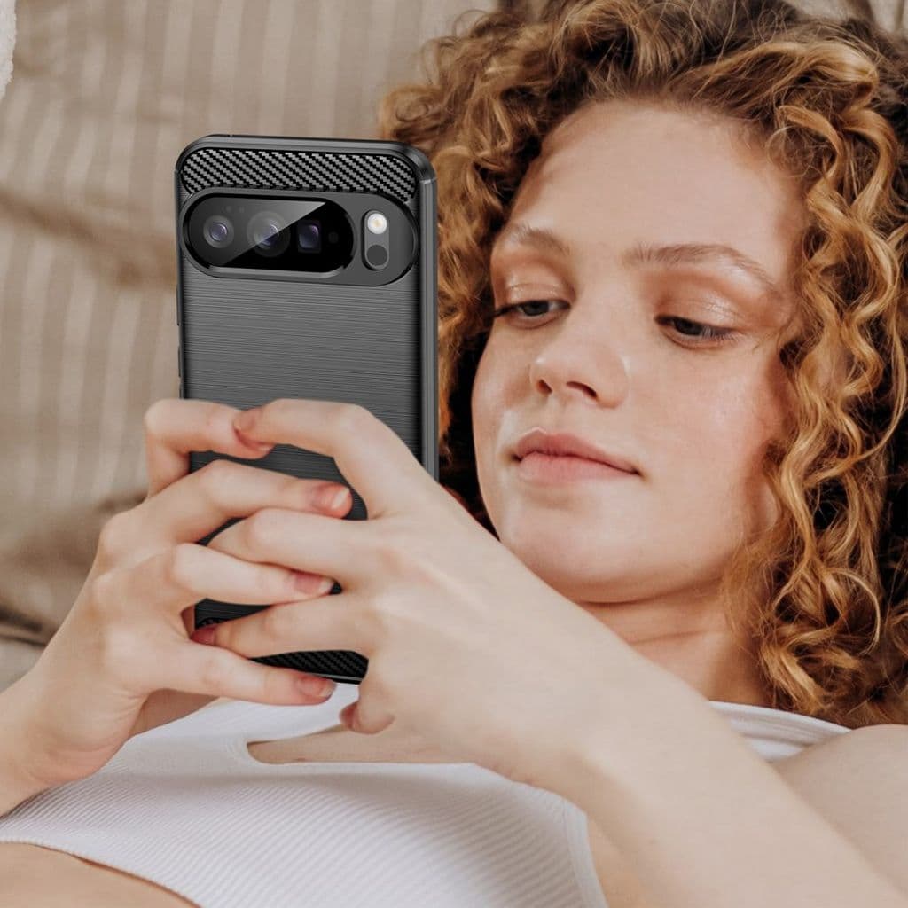 Google Pixel 10 Pro XL TPU Telefonskal - Svart - Bild 8