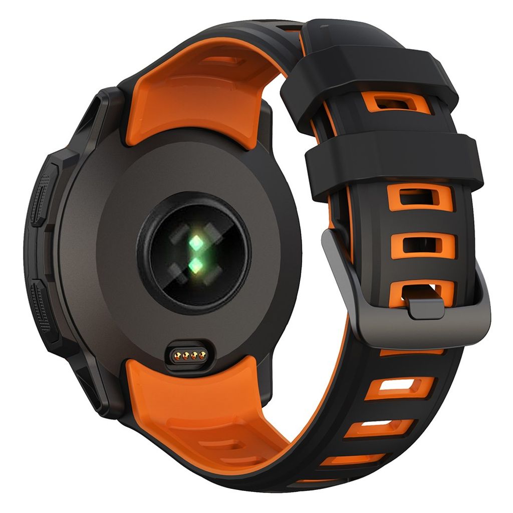 Garmin Instinct 2X Armband Silikon - Svart/Orange
