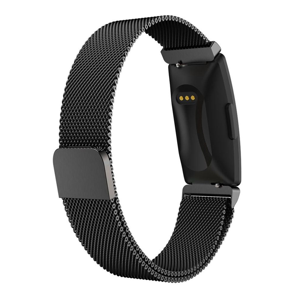 Fitbit Inspire/Inspire HR Armband i rostfritt stål - Svart