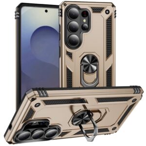 Samsung Galaxy S26 Ultra Skal med Ställ - Guld
