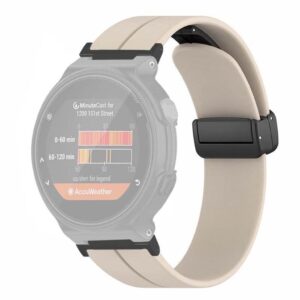 Garmin Forerunner 220/230/235/620/630/735X Klockarmband i silikon - Beige
