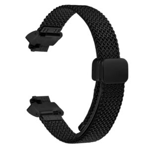 Fitbit Inspire HR/Inspire 2/Inspire Milanesearmband i rostfritt stål - Svart