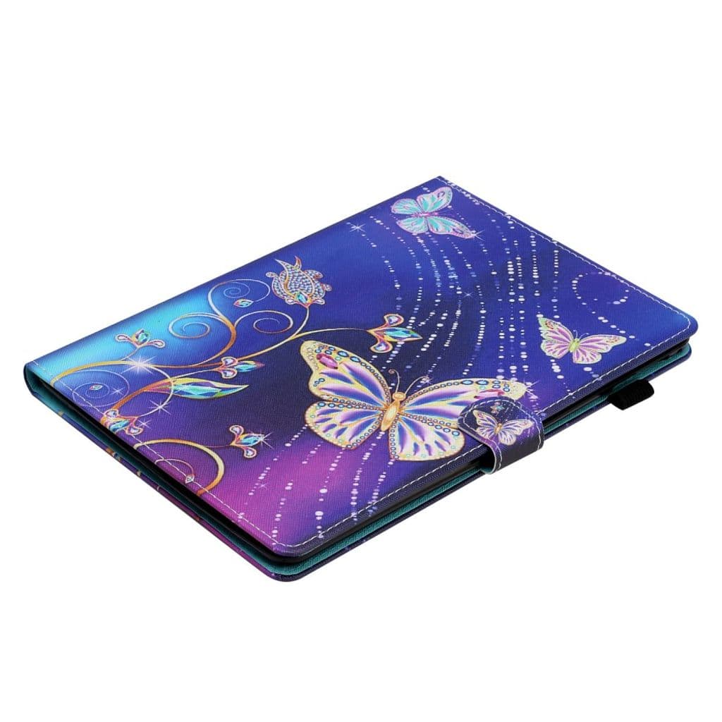 iPad 10.9" 2022 / iPad 11" 2025 fodral med tryck - Blå fjäril - Bild 5