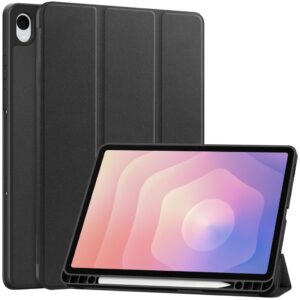 Samsung Galaxy Tab S11 Fodral med ställ och pennfack - Svart