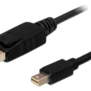Delock Mini DisplayPort till DisplayPort kabel 4K 60 Hz, 5m
