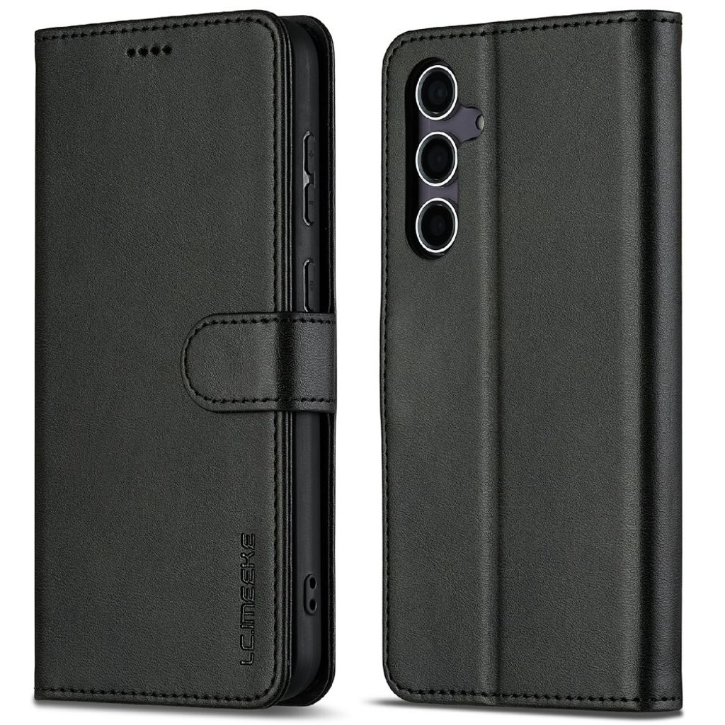 LC.IMEEKE Samsung Galaxy S25 Plus Plånboksfodral - Svart