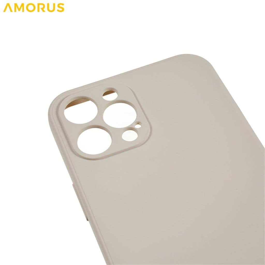 AMORUS iPhone 12 Pro Max TPU Skal - Vit - Bild 5