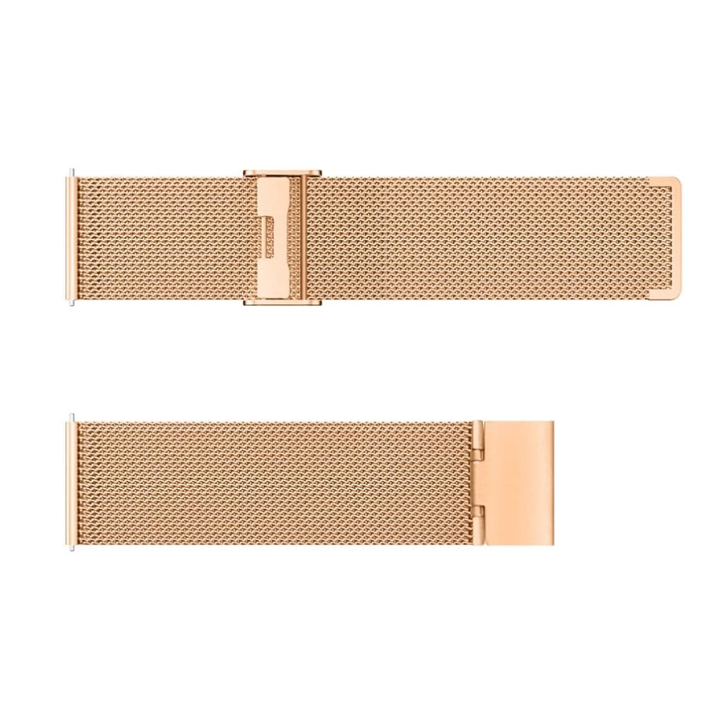 Fitbit Versa / Versa 2 / Lite Klockarmband i rostfritt stål - Roséguld - Bild 3