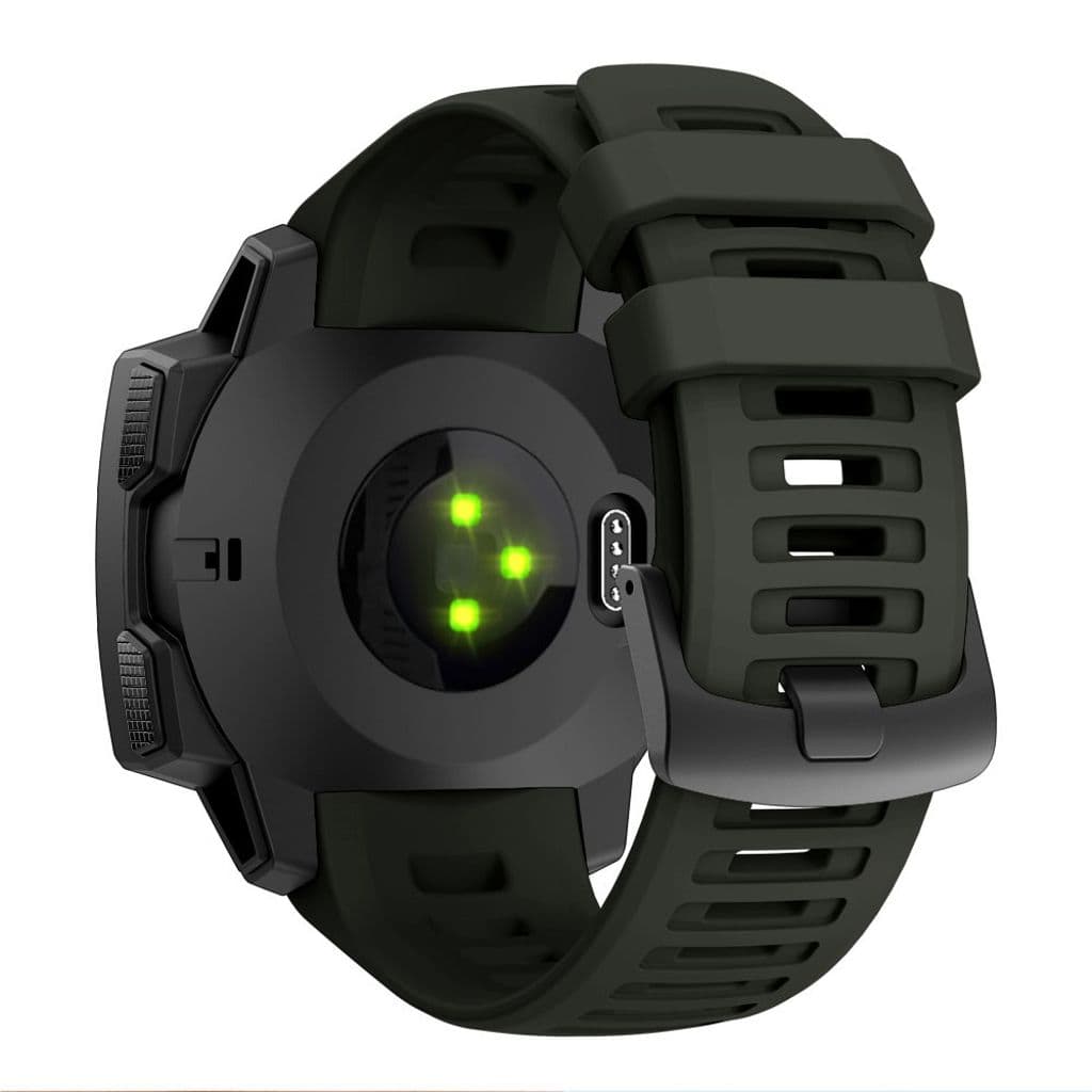 Garmin Instinct / Instinct 2 etc. Klockarmband i silikon - Grå - Bild 2