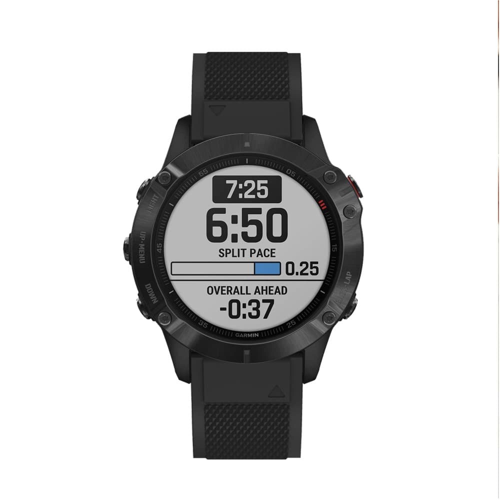 Garmin Fenix 7/6/6 Pro/Forerunner935/945 etc. Klockarmband i silikon - Svart - Bild 2