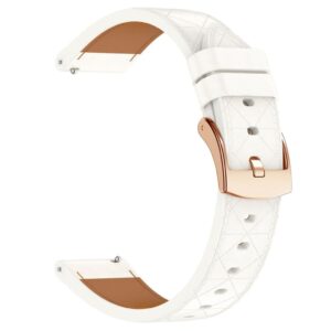 Garmin Venu 3S Klockarmband i Läder - Vit