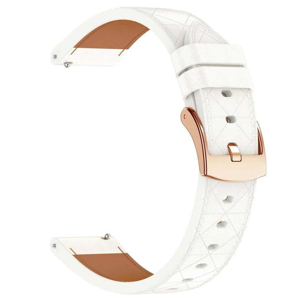 Garmin Venu 3S Klockarmband i Läder - Vit
