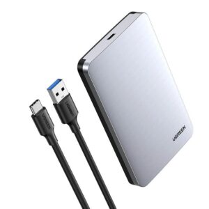 Ugreen 2,5" SATA-hölje USB-C - Silver