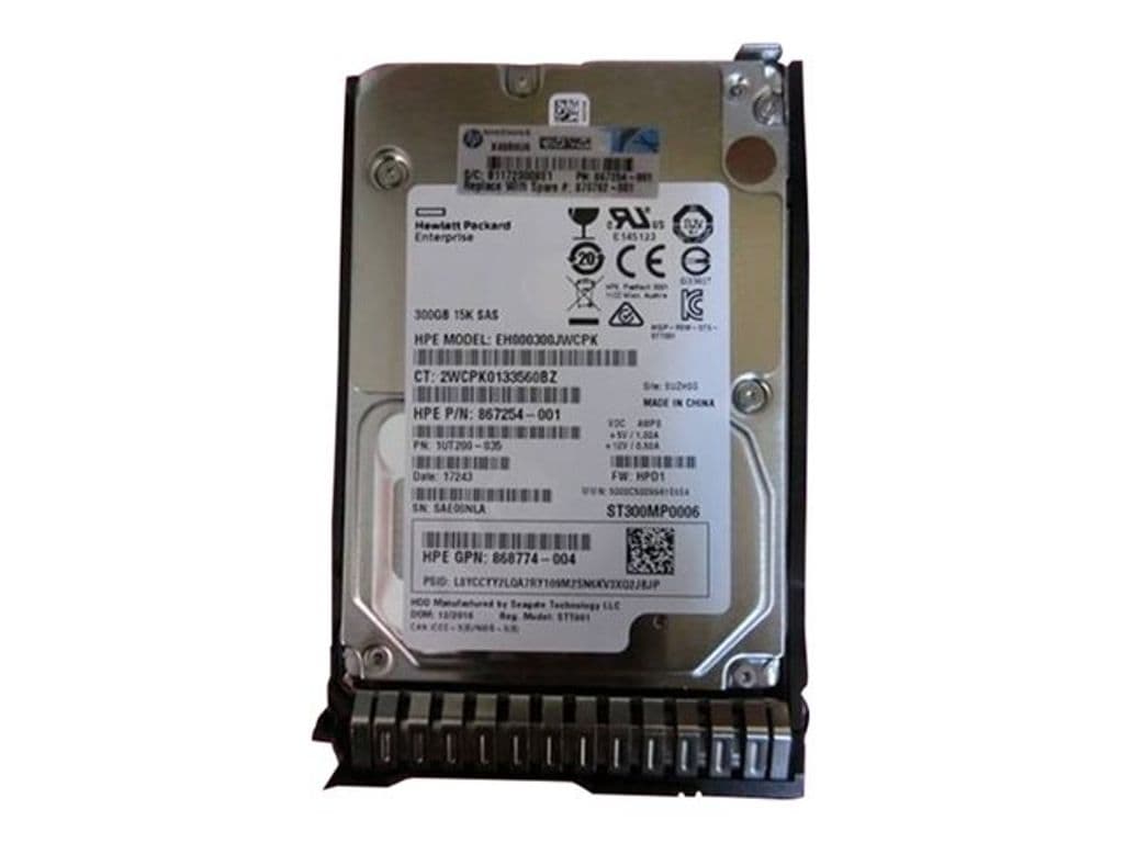 Hp hårddisk 300gb 15k sc ds sas