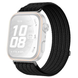 Huawei Watch Fit 5/5 Pro/4/4 Pro/3 Nylonarmband - Svart