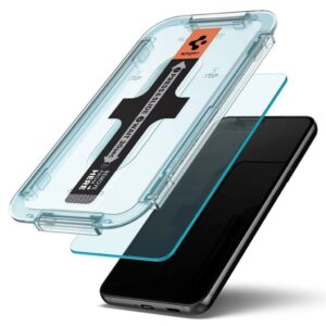 Spigen Samsung Galaxy S22 Skärmskydd härdat glas Ez Fit 2-pack