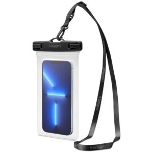 Spigen A601 Universal vattentätt fodral - Crystal Clear