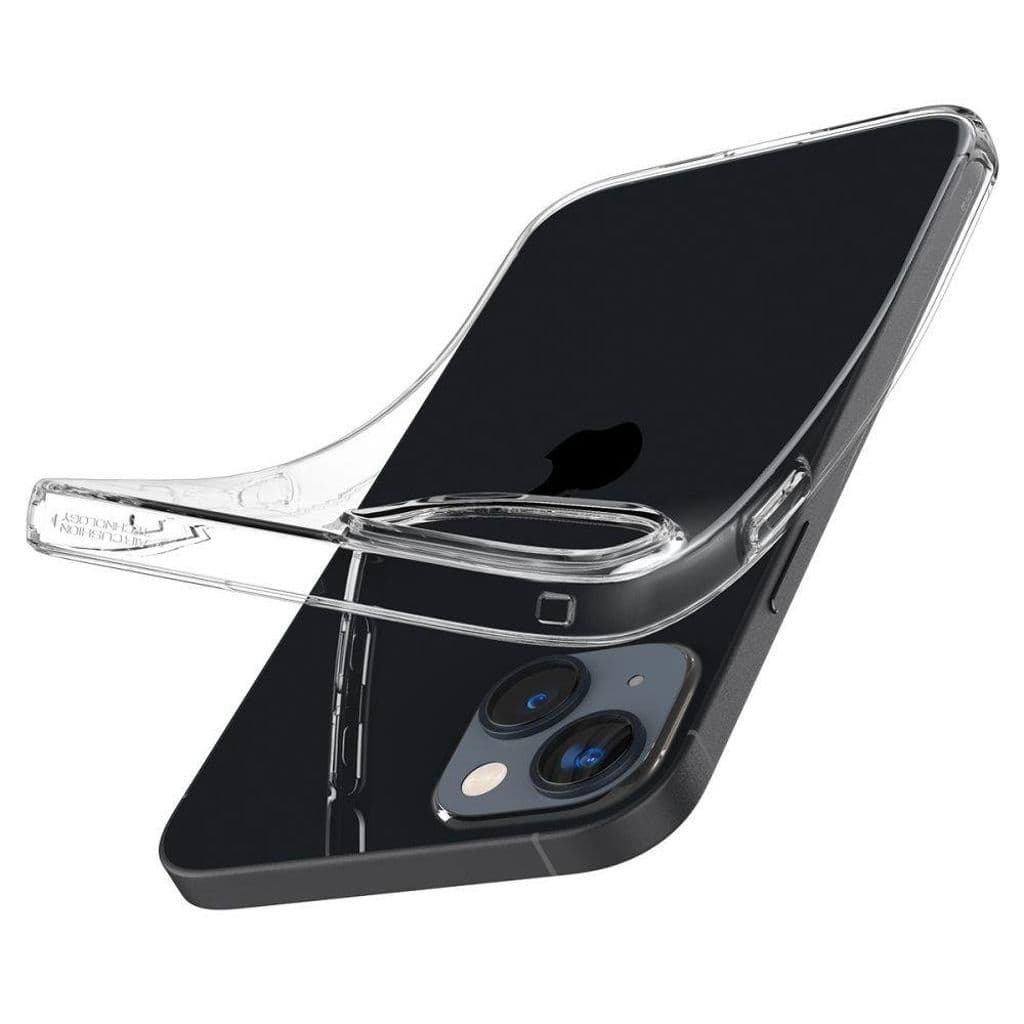 Spigen iPhone 14 Plus Liquid Cyrstal Skal - Crystal Clear - Bild 4