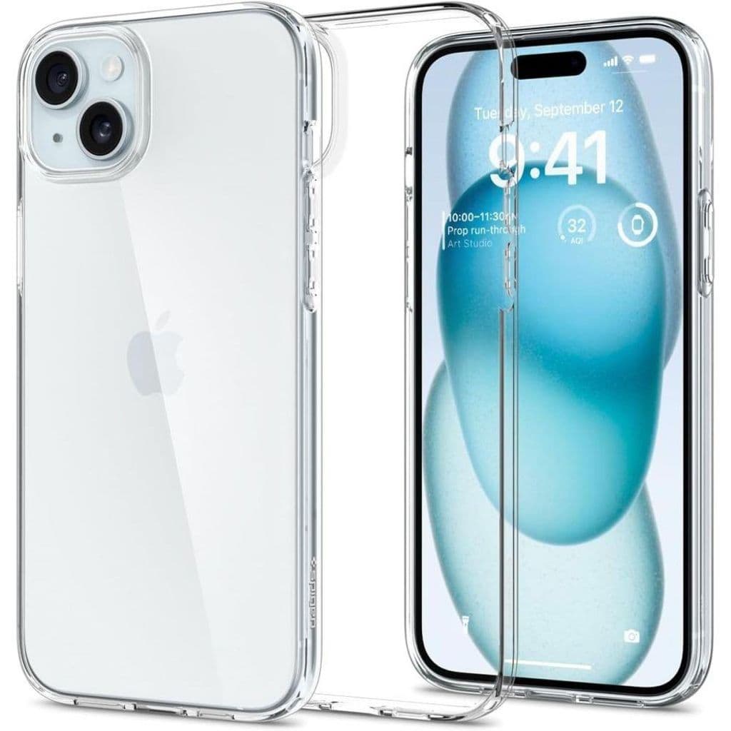 Spigen iPhone 14 Plus Liquid Cyrstal Skal - Crystal Clear - Bild 2