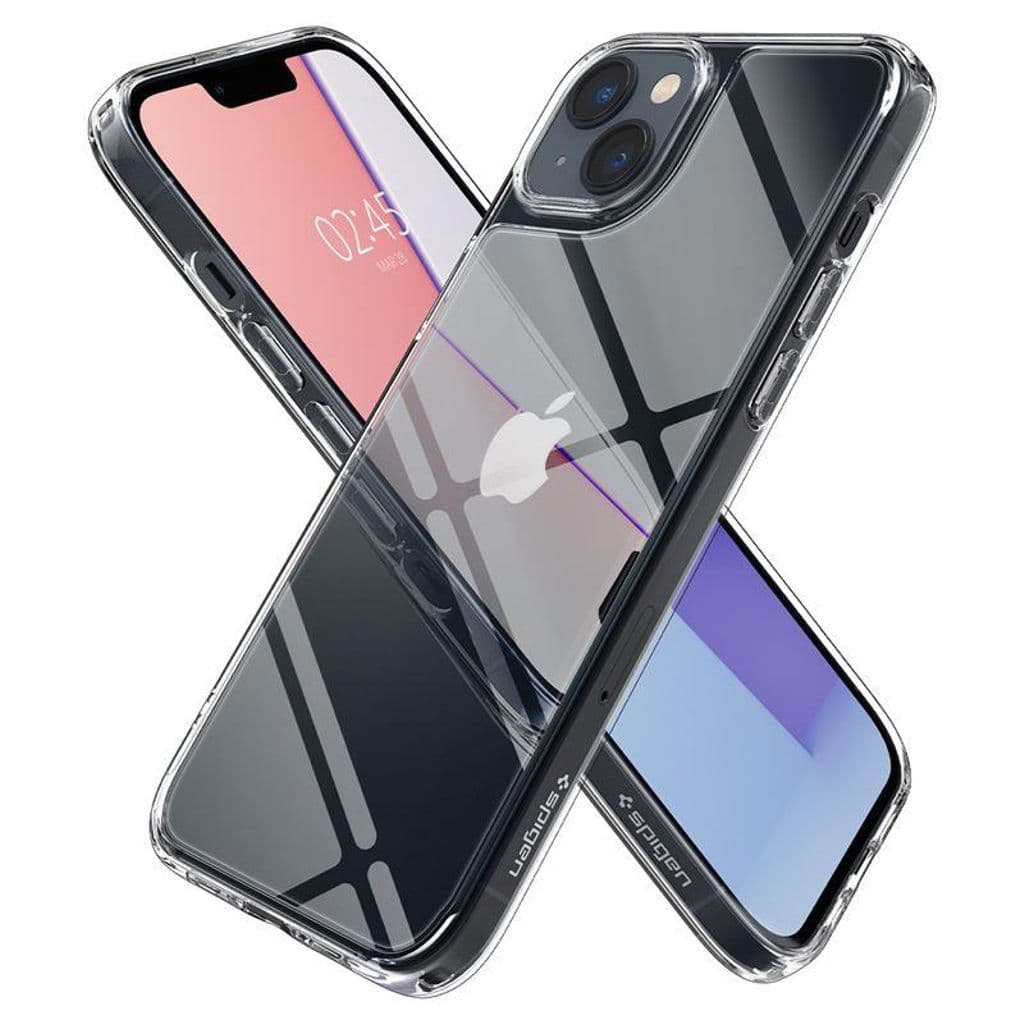Spigen iPhone 14 Plus Quartz Hybrid - Crystal Clear - Bild 3