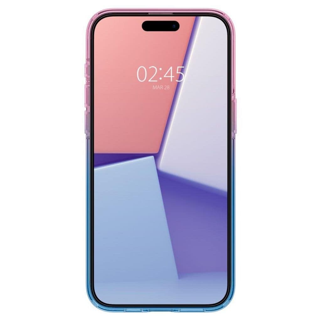 Spigen iPhone 15 Pro Liquid Cyrstal Skal - Gradation Pink - Bild 3