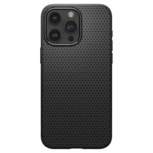 Spigen iPhone 15 Pro Skal Liquid Air - Mattsvart